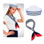 Boina rayas de Marinero más Bufanda (Pack 2 uds)