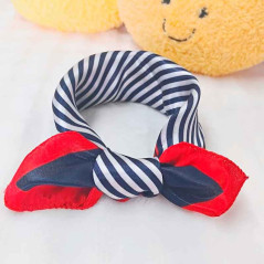 Sombrero redondo más bufanda  de marinero