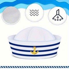 Boina-Lentes- bufanda  de marinero