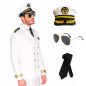 Sombrero marinero - Lentes- corbata  (Pack x 3 uds)