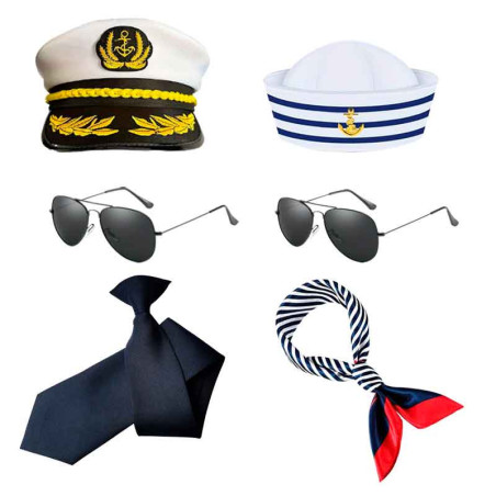 Accesorios MARINERO para hombre y mujer   (Pack x 6 uds)