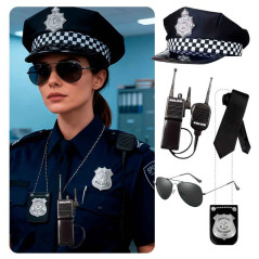 Accesorios policia (5 uds)