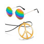 Accesorios Hippie hombre y Mujer  (pack 6 uds)