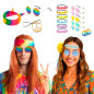 Accesorios Hippie Hombre y Mujer (conjunto de 6 artículos)