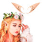 Orejas Elfo + Diadema flores (pack 2uds)