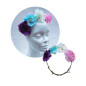 Orejas Elfo + Diadema flores (pack 2uds)