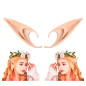 Orejas Elfo + Diadema flores  vintage (pack 2uds)