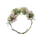 Orejas Elfo + Diadema flores  vintage (pack 2uds)