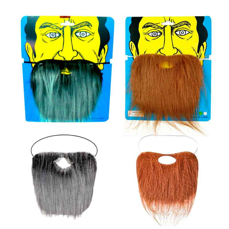 2 Piezas Barbas Falsas Postizas