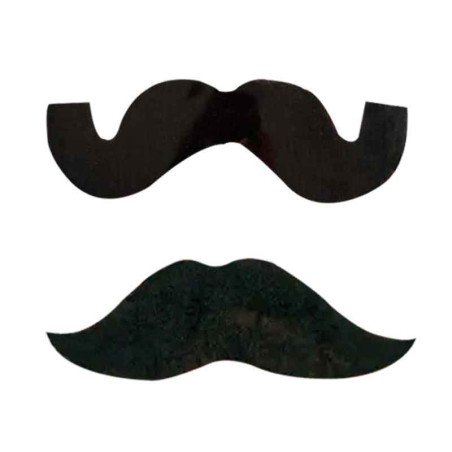 2 Piezas Bigotes Falsos Postizos