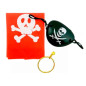 Juego de 9 accesorios para disfraz pirata