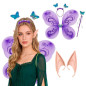 Juego de accesorios mariposa y Orejas elfo