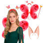 Juego de accesorios mariposa y Orejas elfo