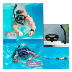 Máscara y Snorkel para jóvenes, adultos
