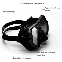 Máscara y Snorkel para jóvenes, adultos