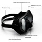 Máscara y Snorkel para jóvenes, adultos (GRAVITAL)