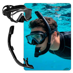 Máscara y Snorkel para jóvenes, adultos
