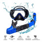 Máscara y Snorkel para jóvenes, adultos (GRAVITAL)