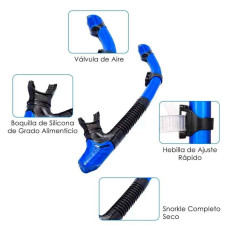 Máscara y Snorkel para jóvenes, adultos