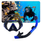 Máscara y Snorkel para jóvenes, adultos (GRAVITAL)
