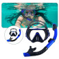Máscara y Snorkel para jóvenes, adultos (GRAVITAL)