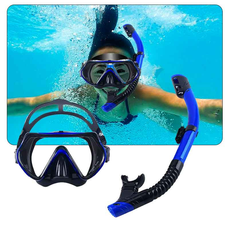 Máscara y Snorkel para jóvenes, adultos (GRAVITAL)
