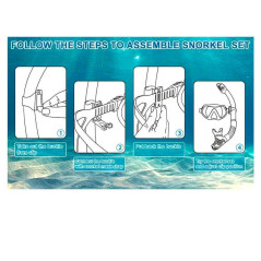 Máscara y Snorkel para jóvenes, adultos