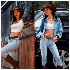 Sombrero Vaquera más Bandana