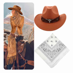 Sombrero Vaquera Torito + Bandana