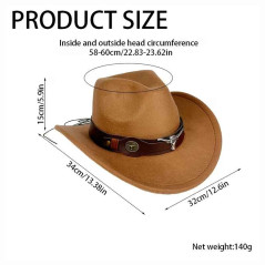 Sombrero Vaquero con dije Torito