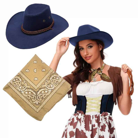Sombrero Vaquera SOGAS +Bandana