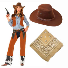 Sombrero Vaquera SOGAS +Bandana