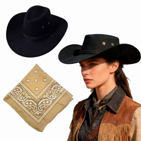Sombrero Vaquera SOGAS +Bandana