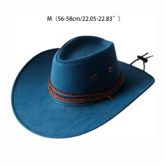 Sombrero Vaquera con detalle Sogas con Bandana mas lentes