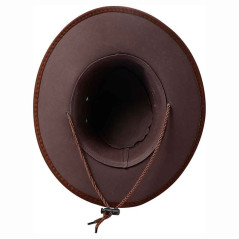 Sombrero Vaquera con detalle Sogas con  Bandana más lentes