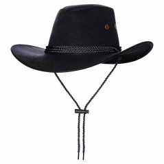 Sombrero Vaquera con detalle Sogas conBandana mas lentes