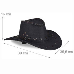 Sombrero Vaquero con detalle PITAS