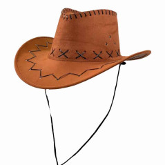 Sombrero Vaquero con detalle PITAS mas bandana