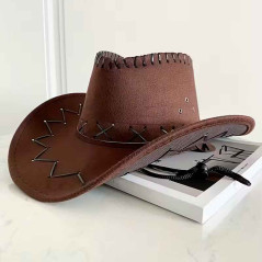 Sombrero Vaquero con detalle PITAS con bandana mas Lentes