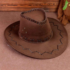 Sombrero Vaquero con detalle PITAS con bandana mas Lentes