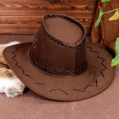 Sombrero Vaquero con detalle PITAS con bandana mas Lentes
