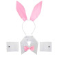 Conjunto de disfraz de conejo para mujer (Play girl)