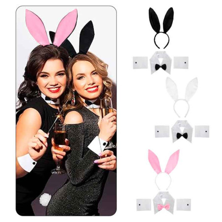 Conjunto de disfraz de conejo para mujer (Play girl)