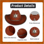 Sombrero Vaquero Sheriff +Bandana+Lentes