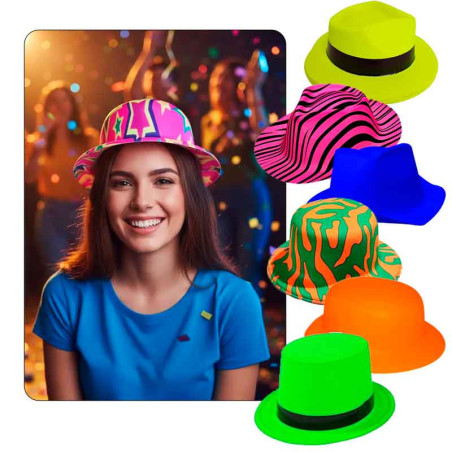 Gorros Neon (pack x 6 uds)