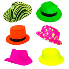 Gorros Neon (pack x 6 uds)
