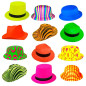 Gorros, sombrero Neon (pack x 12 uds)
