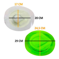 Gorros,sombreros Neon y lentes led (pack x 12uds)