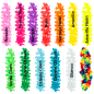 Sombreros Neon con Lentes led y collares (pack x 36 uds)