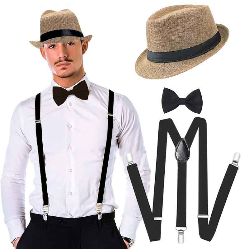 Accesorios años 1920 ADULTOS (Pack  3 unds)